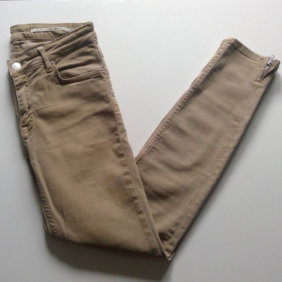 Zara khaki skinny jeans - Picture 5 of 7